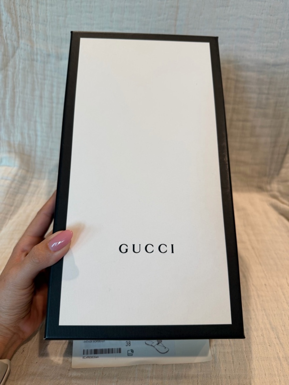 Gucci Marmont Burgundy Sandals - Picture 10 of 12